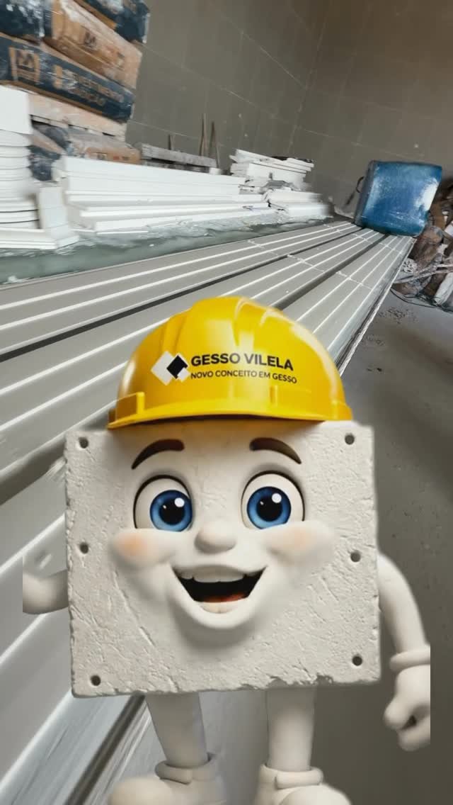 Materiais e personagem da Gesso Vilela